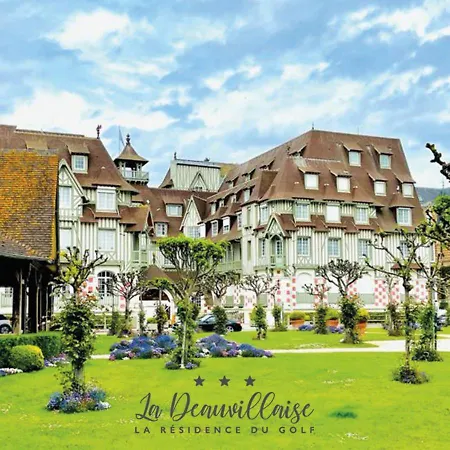 Appartement 1 4 Pers - Piscine Chauffe - Parking Gratuit - Vue Golf - La Deauvillaise Du Golf