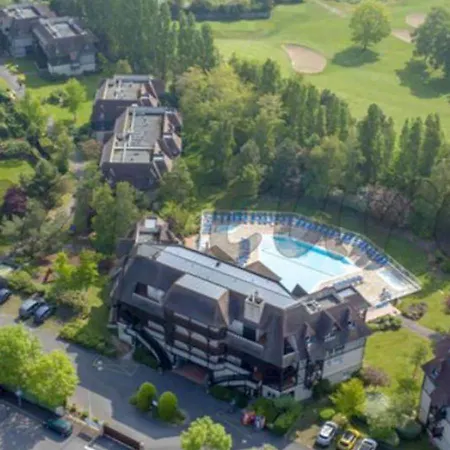 1 4 Pers - Piscine Chauffe - Parking Gratuit - Vue Golf - La Deauvillaise Du Golf Appartement