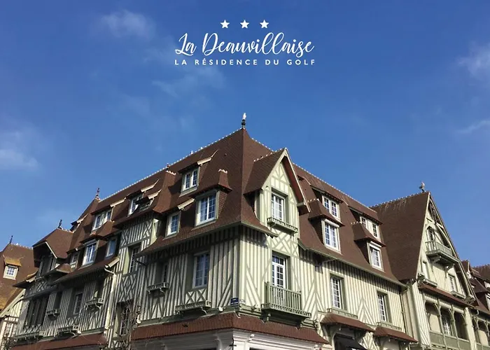 1 4 Pers - Piscine Chauffe - Parking Gratuit - Vue Golf - La Deauvillaise Du Golf Apartment