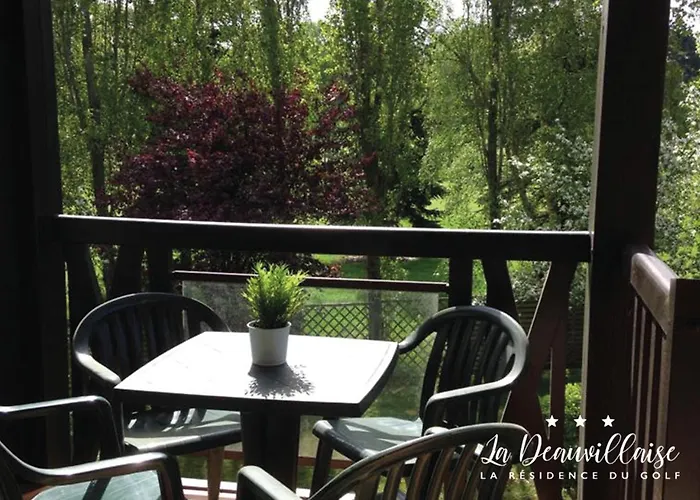 1 4 Pers - Piscine Chauffe - Parking Gratuit - Vue Golf - La Deauvillaise Du Golf * Deauville