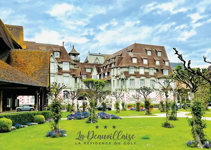 Apartment 1 4 Pers - Piscine Chauffe - Parking Gratuit - Vue Golf - La Deauvillaise Du Golf