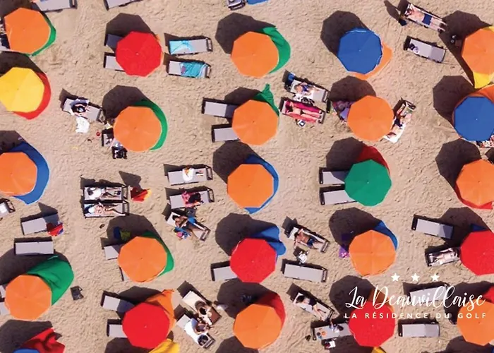 1 4 Pers - Piscine Chauffe - Parking Gratuit - Vue Golf - La Deauvillaise Du Golf * Deauville