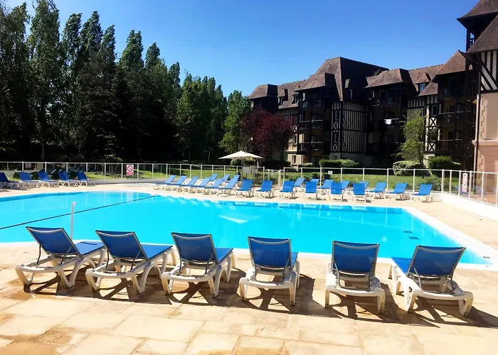 Apartment 1 4 Pers - Piscine Chauffe - Parking Gratuit - Vue Golf - La Deauvillaise Du Golf *