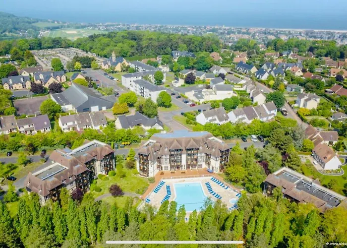 1 4 Pers - Piscine Chauffe - Parking Gratuit - Vue Golf - La Deauvillaise Du Golf *