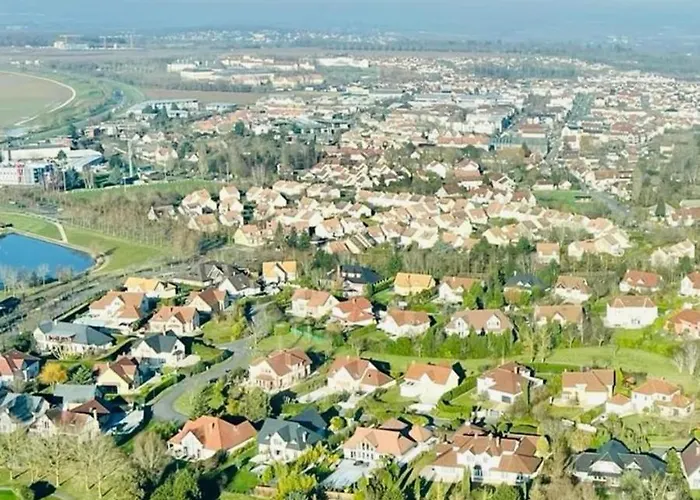 1 4 Pers - Piscine Chauffe - Parking Gratuit - Vue Golf - La Deauvillaise Du Golf Apartment