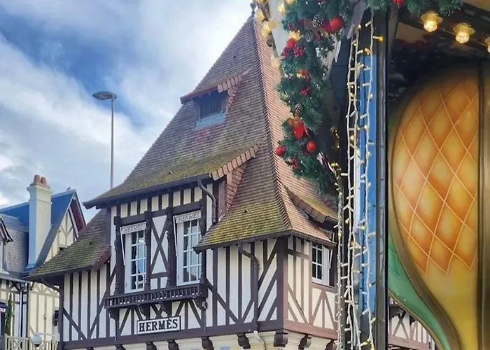 1 4 Pers - Piscine Chauffe - Parking Gratuit - Vue Golf - La Deauvillaise Du Golf * Deauville