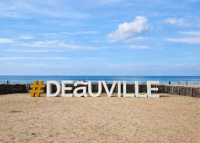 1 4 Pers - Piscine Chauffe - Parking Gratuit - Vue Golf - La Deauvillaise Du Golf Apartment