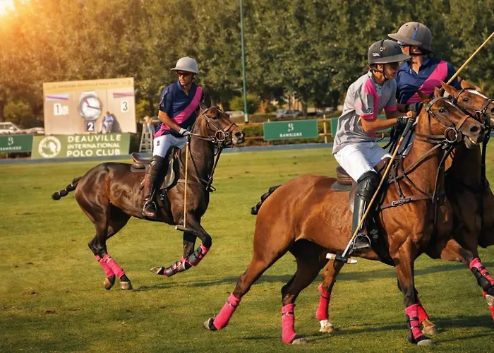 1 4 Pers - Piscine Chauffe - Parking Gratuit - Vue Golf - La Deauvillaise Du Golf Apartment Deauville