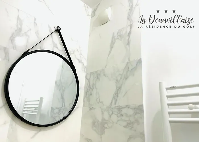 1 4 Pers - Piscine Chauffe - Parking Gratuit - Vue Golf - La Deauvillaise Du Golf Apartment