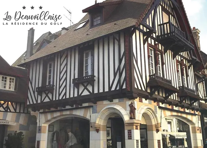 Apartment 1 4 Pers - Piscine Chauffe - Parking Gratuit - Vue Golf - La Deauvillaise Du Golf *