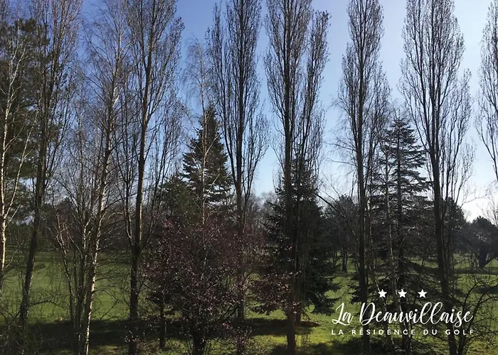 1 4 Pers - Piscine Chauffe - Parking Gratuit - Vue Golf - La Deauvillaise Du Golf *