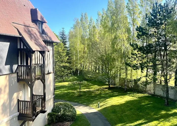 1 4 Pers - Piscine Chauffe - Parking Gratuit - Vue Golf - La Deauvillaise Du Golf