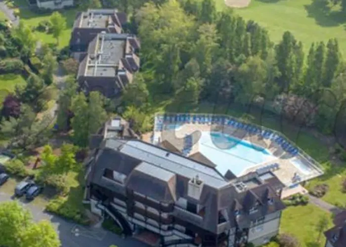 1 4 Pers - Piscine Chauffe - Parking Gratuit - Vue Golf - La Deauvillaise Du Golf Apartment